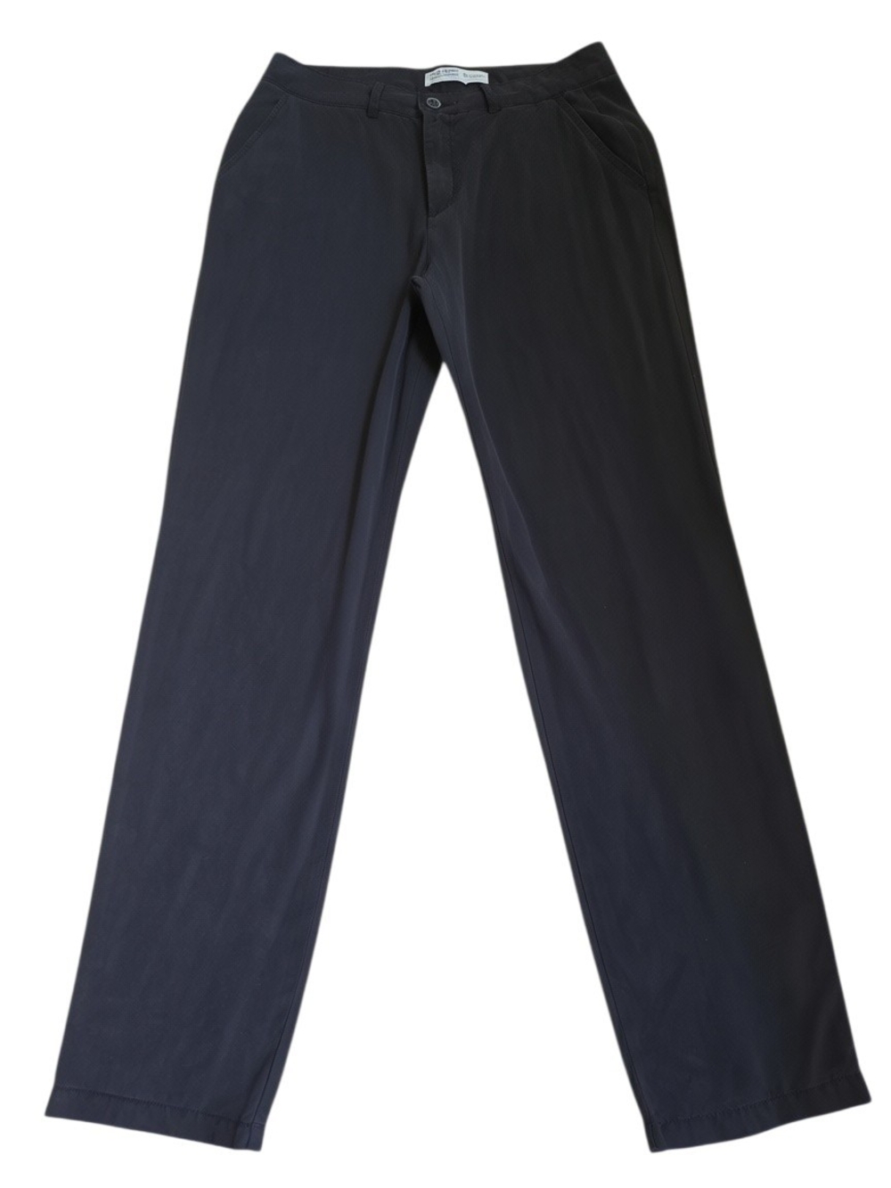 Zara Straight Leg Pants in Black